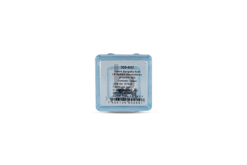 Tubos Roth slot .022 para soldar